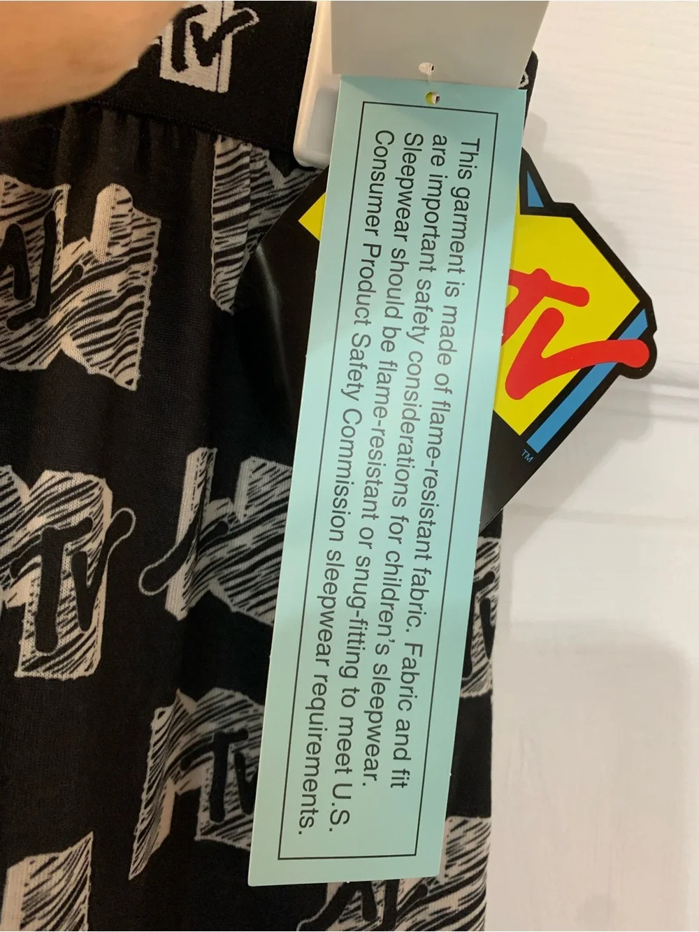 MTV NWT’s unisex size medium (8/10) pajama bottoms